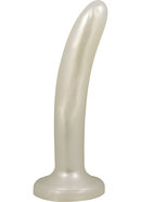 Leisure Silicone Vibrator Harness Compatible 7 Inch Pearl White