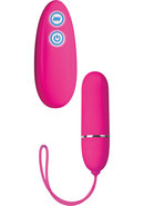 7 Function Lovers Bullet With Remote Control - Pink