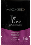 Wicked Toy Love Gel Foil Packs .10oz (144 Per Bag)