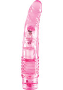 B Yours Vibe 2 Vibrating Dildo 9in - Pink