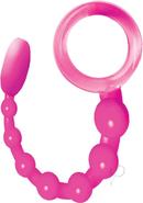 Wet Dreams Sex Snake Silicone Vibrating Anal Beads - Pink...