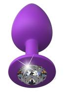 Fantasy For Her Her Little Gem Large Plug Anal Play Silicone Waterproof Purple