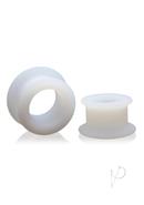 Master Series Stretch Master 2 Piece Training Silicone Ass Grommet Set - White