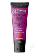 Goodhead Warming Head Oral Delight Gel Flavored Strawberry...