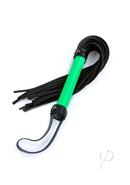 Electra Play Things Pu Leather Flogger - Green