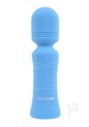 Out Of The Blue Rechargeable Silicone Wand Vibrator - Blue