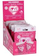 Love Bites Female Sensual Gummies 2 Count Pack (12 Packs...
