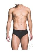 Prowler Red Ass-less Brief - Large - Black