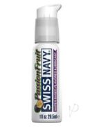 Swiss Navy Flavored Lubricant 1oz/30ml - Passion Fruit