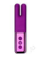 Le Wand Deux Silicone Rechargeable Dual Vibrator - Cherry