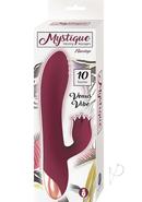 Mystique Venus Rechargeable Silicone Vibrator - Eggplant...