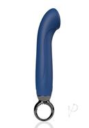 Primo G-spot Rechargeable Silicone Vibrator - Navy