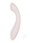 Satisfyer G-force Rechargeable Silicone Vibrator - Beige