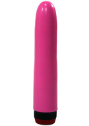 Flexible Plaything 7 Inch Vibrator Pink