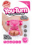 You Turn 2 Finger Vibrator Silicone Ring Waterproof - Strawberry