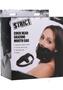 Strict Cock Head Silicone Mouth Gag - Black