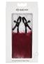 Sex And Mischief Enchanted Feather Nipple Clamps - Red/black