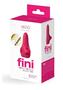 Vedo Fini Rechargeable Silicone Bullet Vibrator - Pink